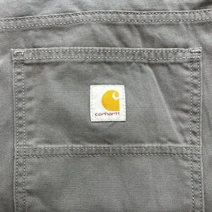 Carhartt Gray Utility Pants for Mens (W34 x L30)